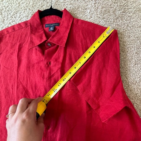 Banana Republic 100% Linen Button Down Shirt. - Picture 4 of 7